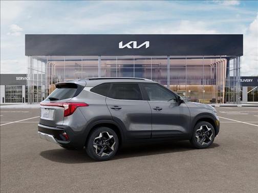 Steel Gray 2026 Kia Seltos EX