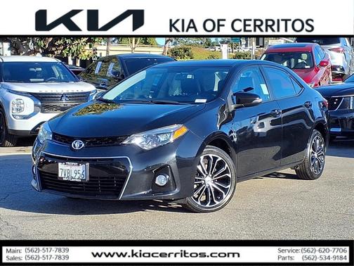 2016 Toyota Corolla S Plus