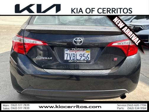 2016 Toyota Corolla S Plus