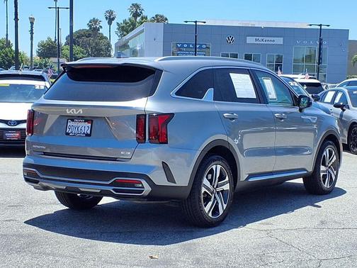 Steel Gray 2023 Kia Sorento Hybrid EX