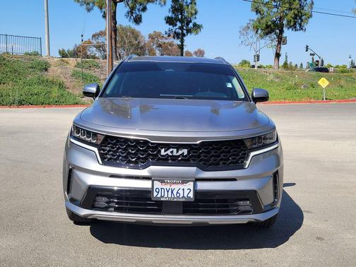Steel Gray 2023 Kia Sorento Hybrid EX