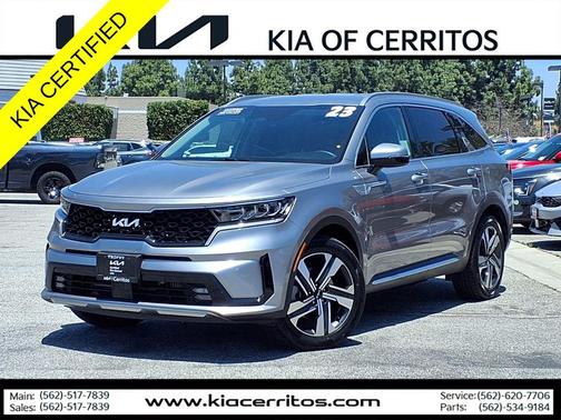 Steel Gray 2023 Kia Sorento Hybrid EX