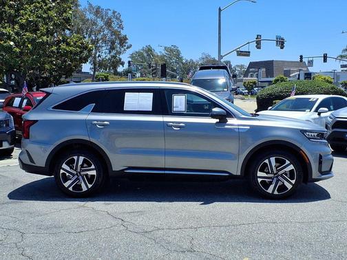 Steel Gray 2023 Kia Sorento Hybrid EX