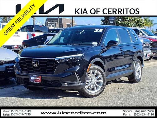 Crystal Black Pearl 2023 Honda CR-V EX-L