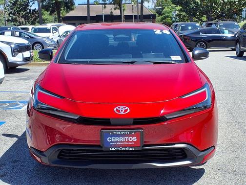 Supersonic Red 2024 Toyota Prius LE