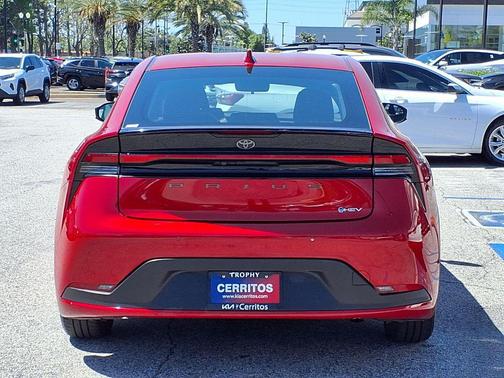 Supersonic Red 2024 Toyota Prius LE