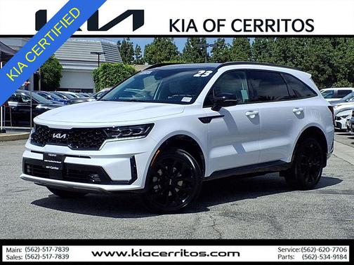 Glacial White Pearl 2023 Kia Sorento SX
