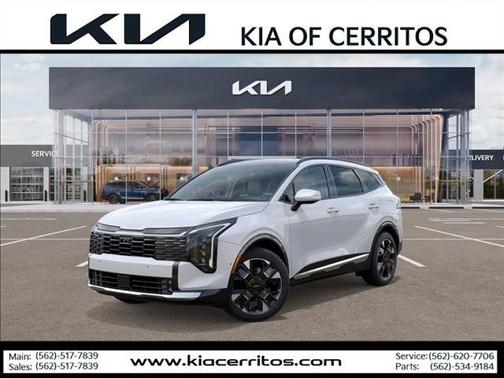 Snow White Pearl 2027 Kia Sportage Hybrid SX-Prestige
