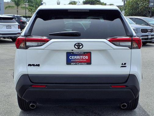White 2022 Toyota RAV4 LE
