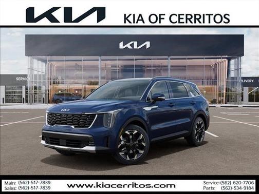 Midnight Lake Blue 2026 Kia Sorento SX