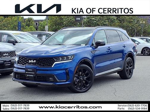Sapphire Blue 2022 Kia Sorento SX