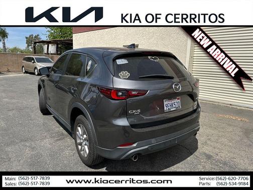 Machine Gray Metallic 2023 Mazda CX-5 2.5 S Preferred Package
