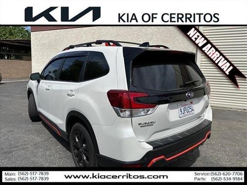 Crystal White Pearl 2024 Subaru Forester Sport