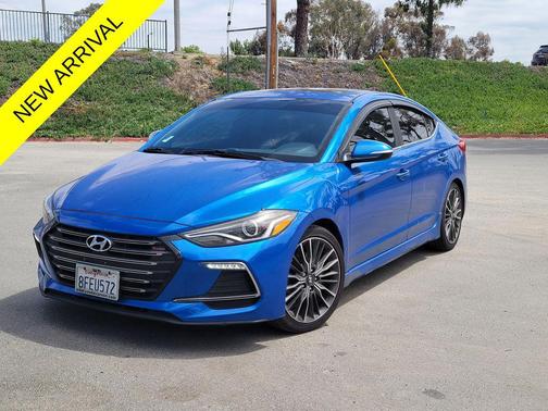 Electric Blue Metallic 2018 Hyundai ELANTRA Sport
