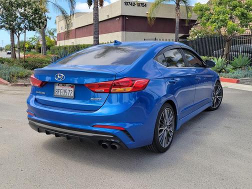 Electric Blue Metallic 2018 Hyundai ELANTRA Sport