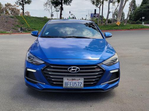 Electric Blue Metallic 2018 Hyundai ELANTRA Sport