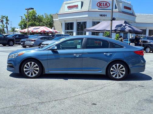 Nouveau Blue 2016 Hyundai SONATA Sport