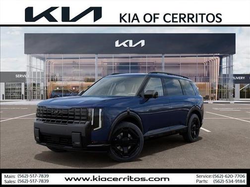 Midnight Lake Blue 2027 Kia Telluride Hybrid X-Line SX-Prestige