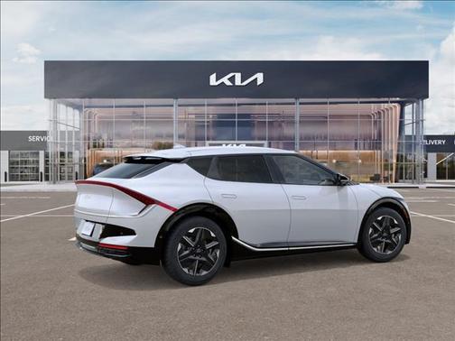 Glacial White Pearl 2026 Kia EV6 Wind RWD