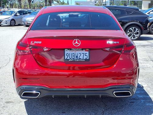 MANUFAKTUR Cardinal Red Metallic 2022 Mercedes-Benz C-Class Sedan