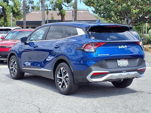 Sapphire Blue 2023 Kia Sportage EX