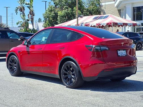 Red Multi-Coat 2021 Tesla Model Y Long Range Dual Motor All-Wheel Drive