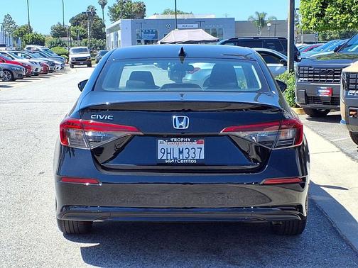 Crystal Black Pearl 2023 Honda Civic LX