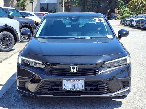 Crystal Black Pearl 2023 Honda Civic LX