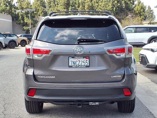 Predawn Gray Mica 2015 Toyota Highlander Limited Platinum