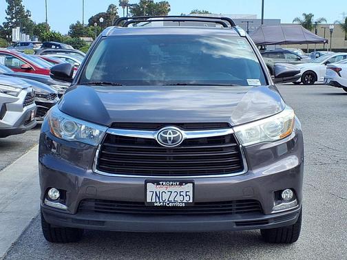 Predawn Gray Mica 2015 Toyota Highlander Limited Platinum