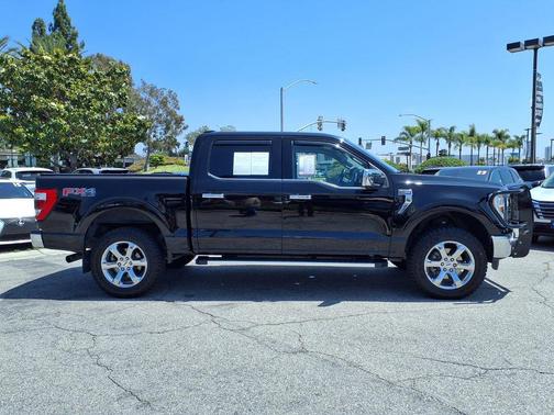 Agate Black Metallic 2022 Ford F-150 Lariat