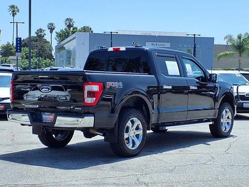 Agate Black Metallic 2022 Ford F-150 Lariat