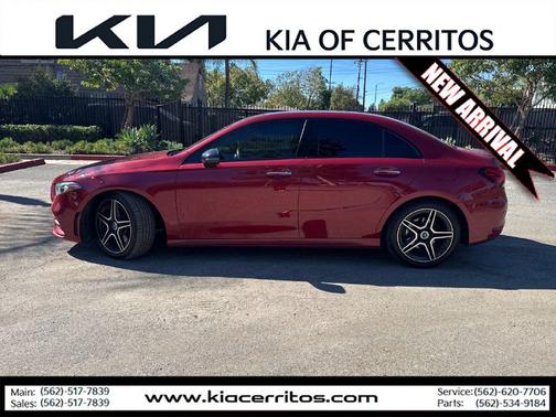 Patagonia Red Metallic 2020 Mercedes-Benz A-Class A 220