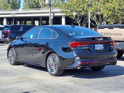 Aurora Black 2023 Kia Forte GT