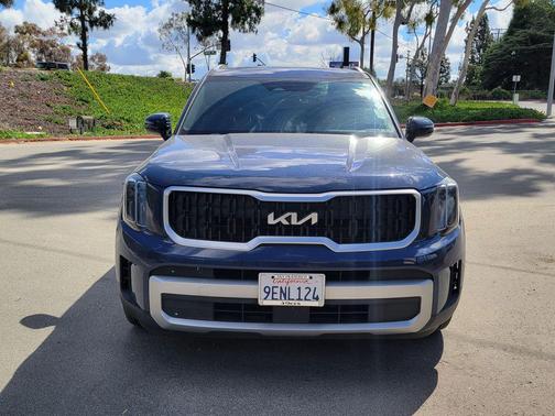 Midnight Lake Blue 2023 Kia Telluride EX