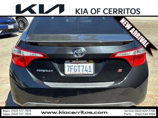 2014 Toyota Corolla S Plus