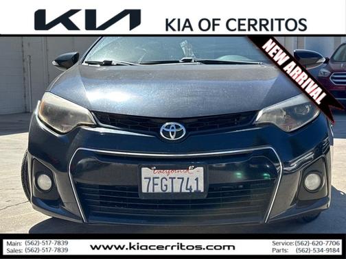 2014 Toyota Corolla S Plus