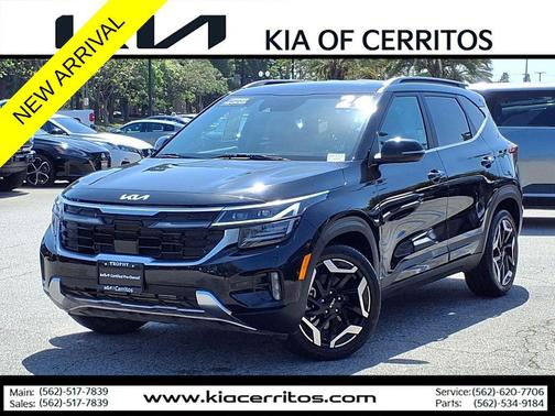 Fusion Black 2024 Kia Seltos SX Turbo