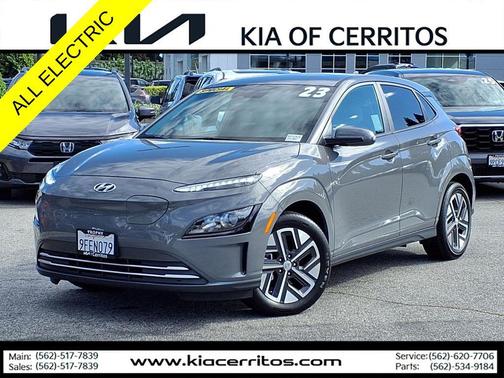 Galactic Gray 2023 Hyundai KONA EV SE