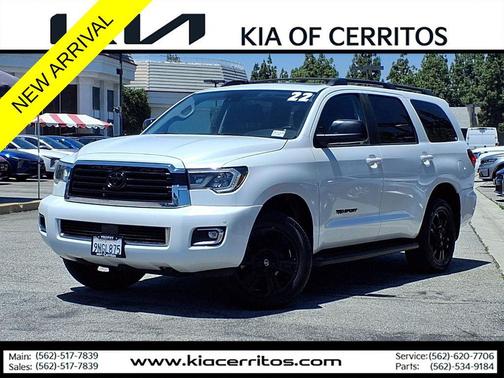 Wind Chill Pearl 2022 Toyota Sequoia TRD Sport