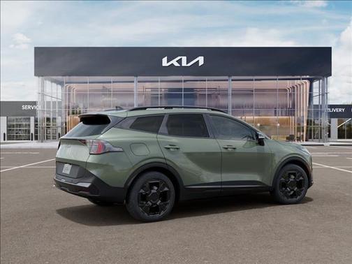 Jungle Green 2026 Kia Sportage Plug-In Hybrid X-Line Prestige