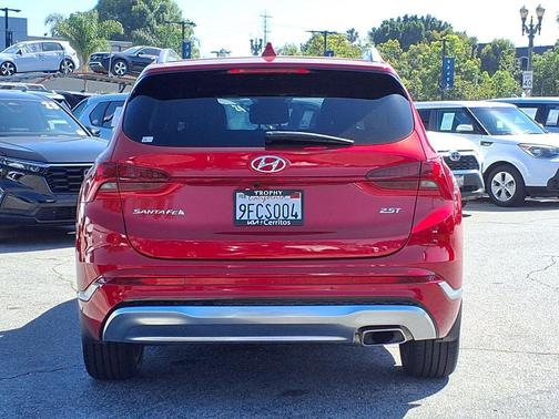 Calypso Red 2023 Hyundai SANTA FE Calligraphy