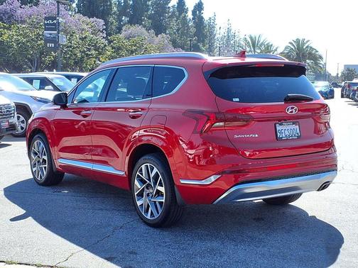 Calypso Red 2023 Hyundai SANTA FE Calligraphy