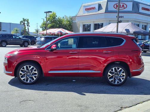 Calypso Red 2023 Hyundai SANTA FE Calligraphy