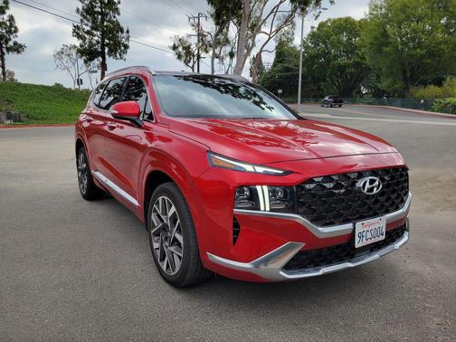 Calypso Red 2023 Hyundai SANTA FE Calligraphy