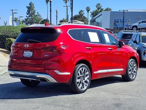 Calypso Red 2023 Hyundai SANTA FE Calligraphy