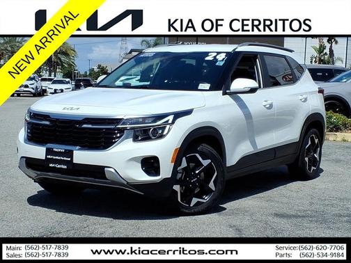Snow White Pearl 2024 Kia Seltos EX