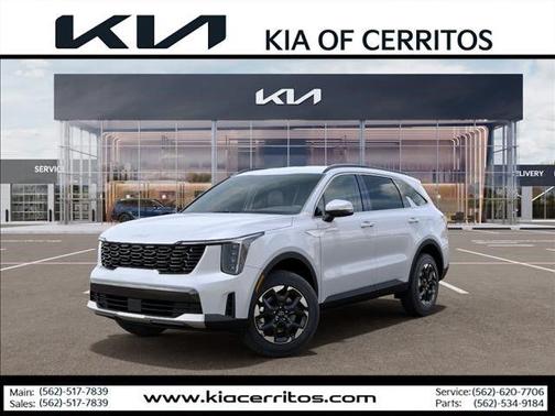 White 2026 Kia Sorento S