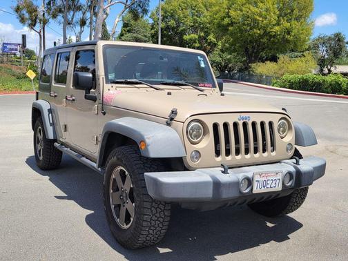 Mojave Sand Clearcoat 2016 Jeep Wrangler Unlimited Sport