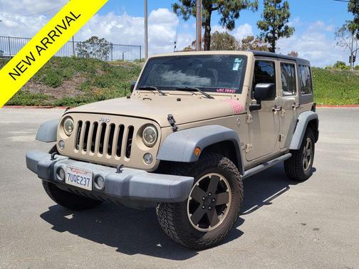 Mojave Sand Clearcoat 2016 Jeep Wrangler Unlimited Sport